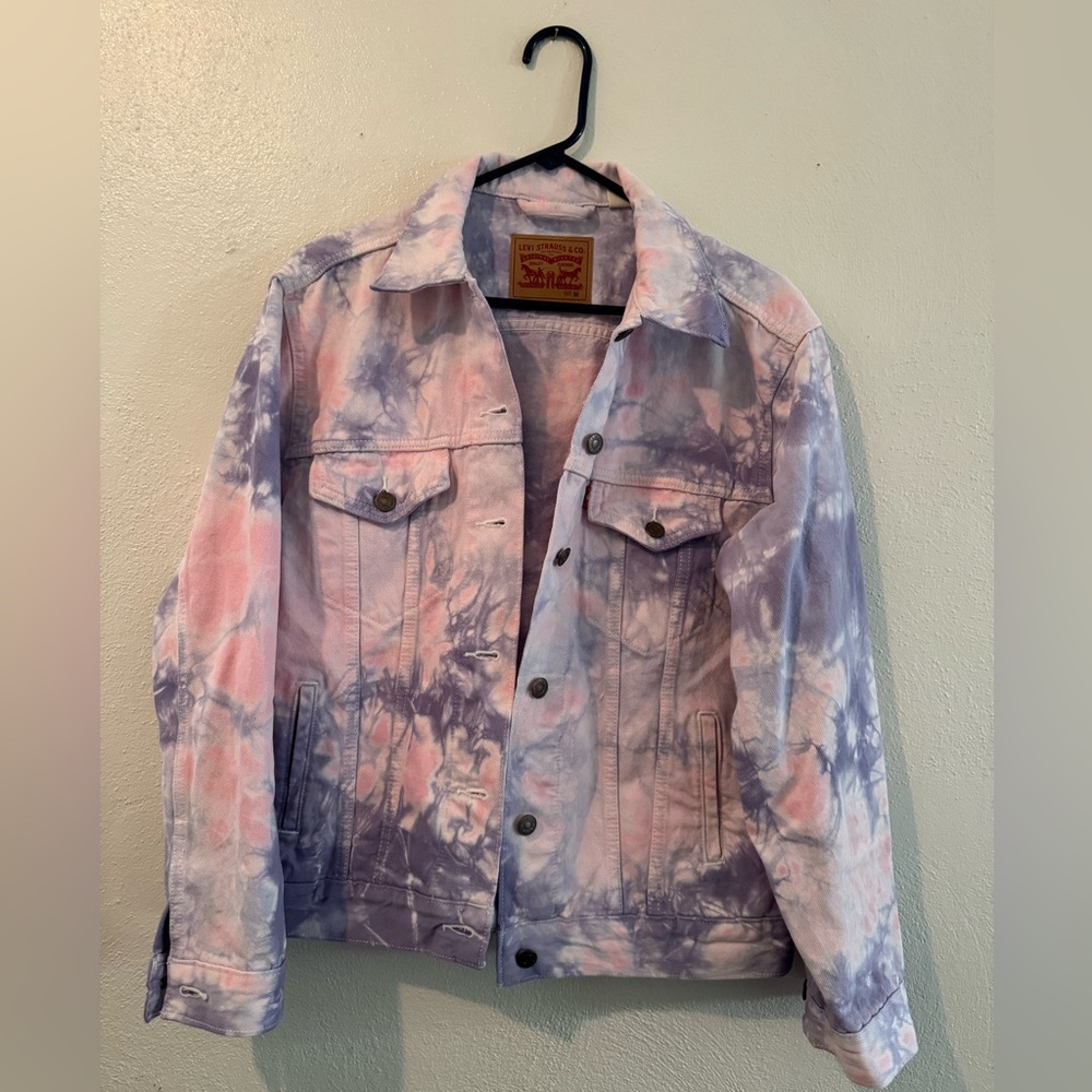 New Levi Tie Dye Denim jacket